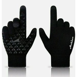 Achiou Winter Glove Black Large Touchscreen Compatible Warm